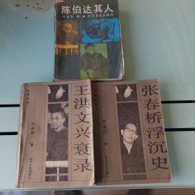 王洪文兴衰录/张春桥沉浮史/陈伯达其人