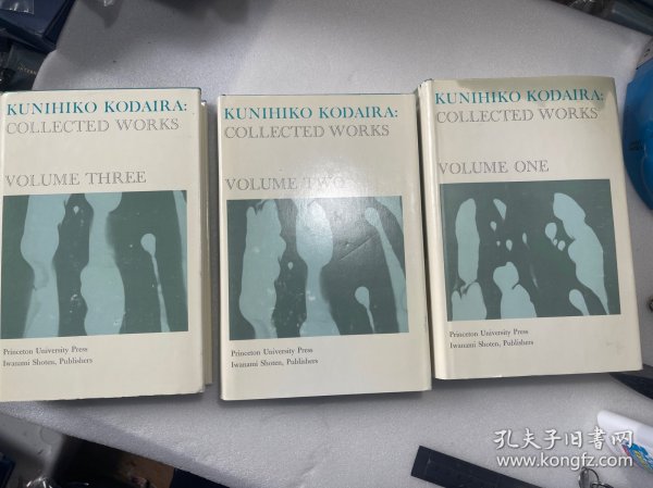 现货  英文版 Kunihiko Kodaira - Collected Works  小平邦彦文集