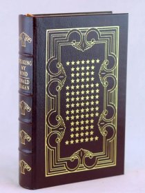美国总统福特里根演讲集，Ronald Reagan Easton Press Leather 1989 Speaking My Mind Selected Speeches品相如图，