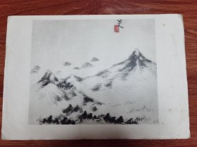 珂罗版《八大山人神品》*四张散页*百年精印。大正8年（1919）年珂罗版精印。长尾雨山题、小林忠次郎发行。 品相完好，有衬纸，尺寸37*27厘米。原书完整要大几千块钱。