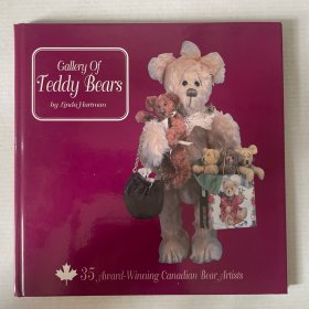 Gallery of Teddy Bears泰迪熊画廊 35位获奖加拿大泰迪熊艺术家图鉴 英文书