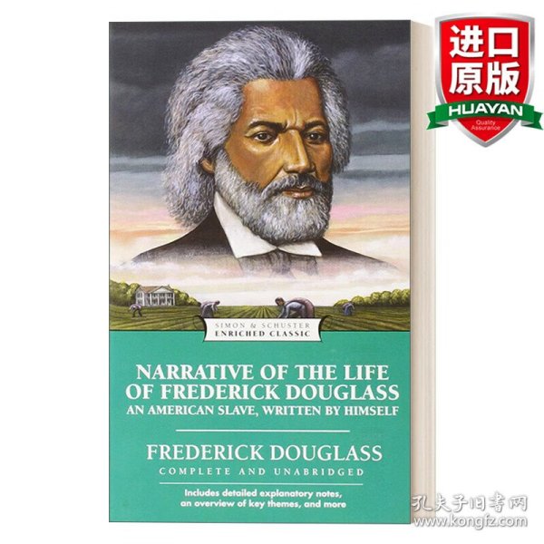 英文原版 Narrative of the Life of Frederick Douglass  美国奴隶 费雷德里克道格拉斯的人生自述 Enriched Classics系列 英文版 进口英语原版书籍