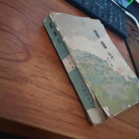 霧城斗 館藏書(shū) 后封皮有字跡 一版一印