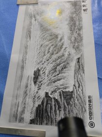 中国印钞币出品的杰出艺术品《民族魂》，既是人民币模板又是带美丽荧光的画！外国市长不一定见得到！可以收藏，可以作为独特美丽的画悬挂。有眼光品味要求高的藏友可以关注。