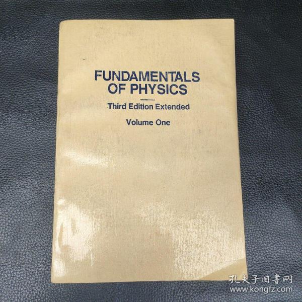 Fundamentals of Physics