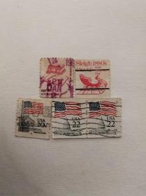 美国邮票