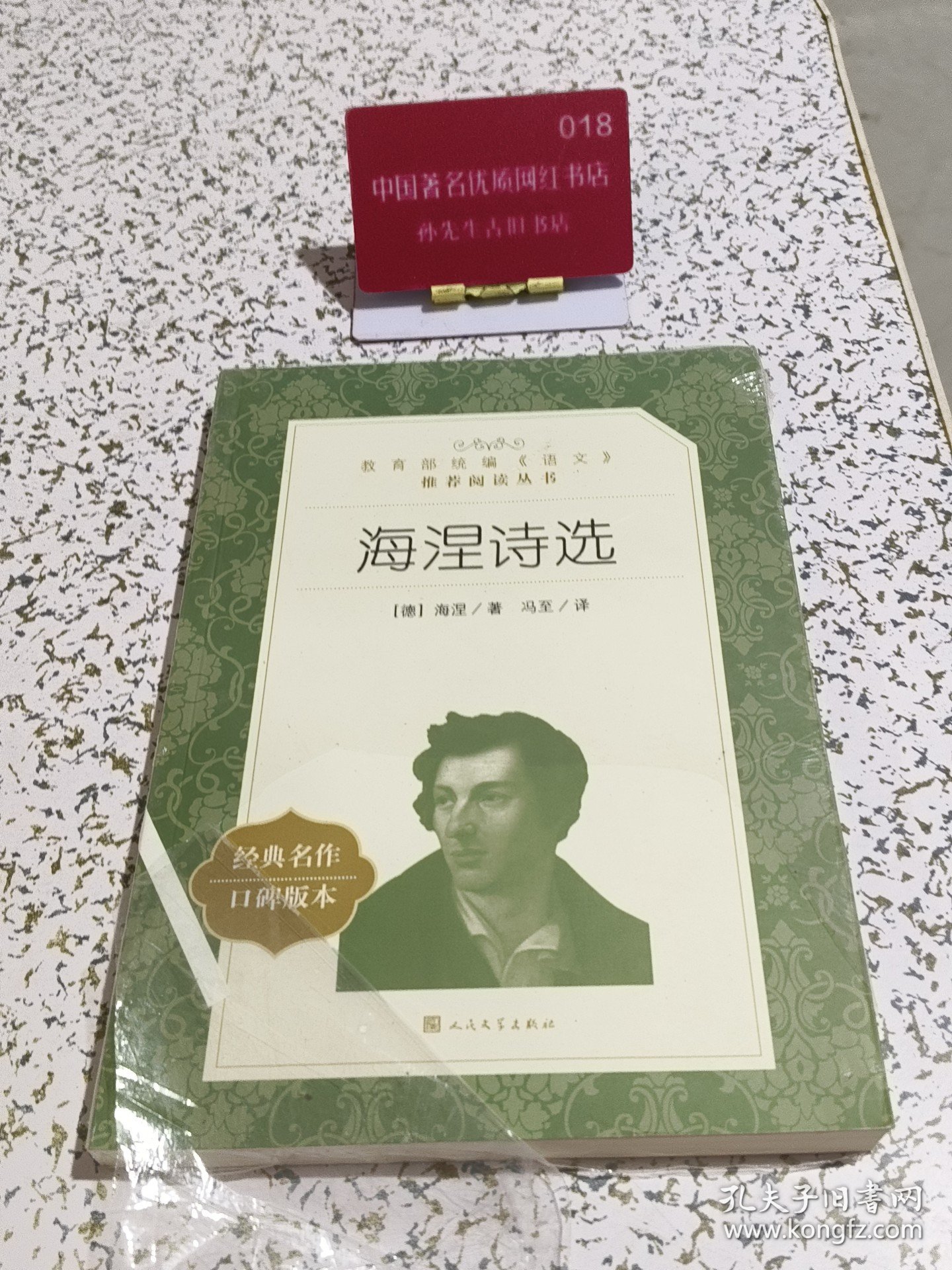 海涅诗选（教育部统编《语文》推荐阅读丛书 人民文学出版社）