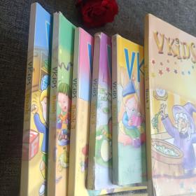 天童·维克斯系列英语教程. Vkids Book1、2、3、5、6、7(6本合售)