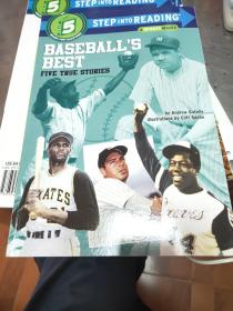 Baseball's Best: Five True Stories (Step-Into-Reading, Step 5) 关于棒球的五个真实故事39中柜