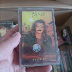 【少见●未拆封】磁带-YANNI《TRIBUTE》●关键词:  雅尼 ●欧美歌手●北欧歌曲●英语英文听力练习●非CD专辑VCD金曲DVD精选集精选辑●【多单合并运费,别家叠加运费,本店不叠加,10盘以上超重】●【版本自辩●追求版本不要拍】-