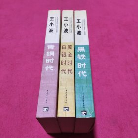 王小波作品系列——黄金时代，白银时代， 青铜时代， 黑铁时代（4种3本合售）