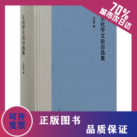 王化学文论自选集 9787101145946