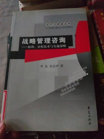 战略管理咨询——原理、分析技术与实施策略
