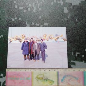星海湾华表龙年留念老照片