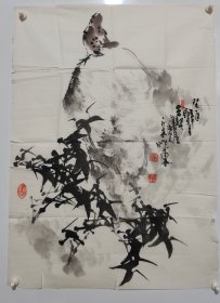 宋晓东 花鸟作品 ​软片尺寸： 68*50 ​货 号：7-1-085 ​