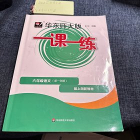 2024秋一课一练 六年级语文（新教材）（第一学期）