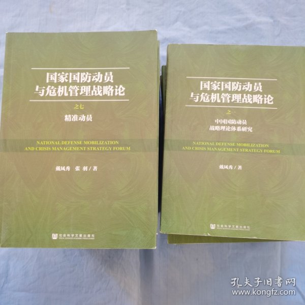 国家国防动员与危机管理战略论（套装共16册）