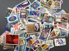 前苏联60年代至90年代邮票145张