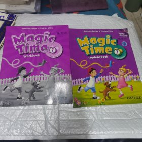 Magic Time : Student Book1+WORKBOOK1 两本合售 有字迹不多