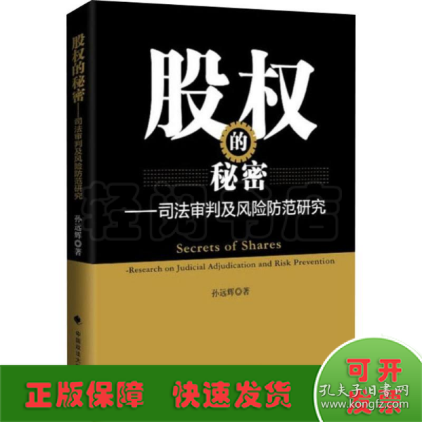 股权的秘密——司法审判及风险防范研究