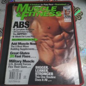 MUSCLE & FITNESS 2002/3健美杂志 时尚杂志 外文杂志