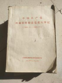 中国共产党河南省固始县党史大事记(1949——19921,10)内容丰富仅一本。