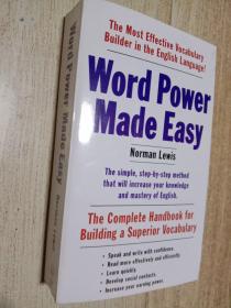 Word Power Made Easy: The Complete Handbook for Building a Superior Vocabulary  英文原版