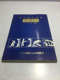 辽宁煤炭工业大事记（公元前175-1985）