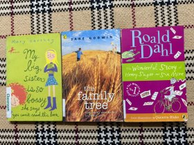 【英文儿童读物】My Big Sister Is So Bossy + The Family Tree + The Wonderful Story of Henry Sugar and Six More （3本合售） 品相自鉴