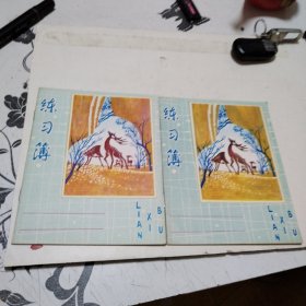 练习簿2本合售 没写过
