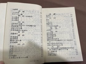 稀见 中医类油印本：增订验方新编 刻于一九七四年