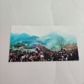 杨正南艺术摄影：安县踩桥会（中国民族摄影大展）