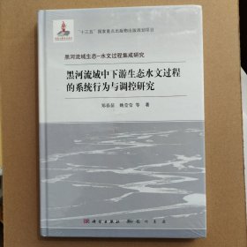 黑河流域中下游生态水文过程的系统行为与调控研究