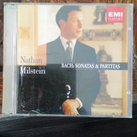 EMI 米尔斯坦小提琴演奏《巴赫6首小提琴奏鸣曲》（2CD）