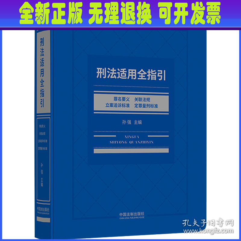 刑法适用全指引 罪名要义 关联法规 立案追诉标准 定罪量刑标准