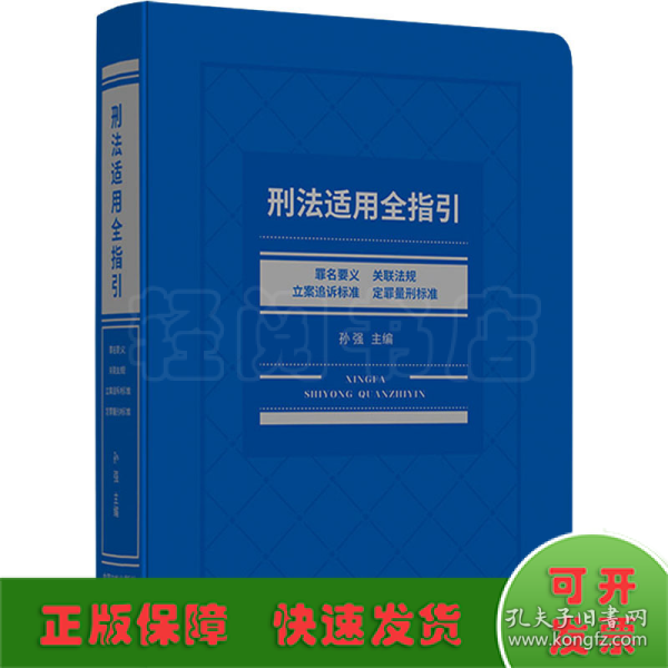 刑法适用全指引：罪名要义、关联法规、立案追诉标准、定罪量刑标准