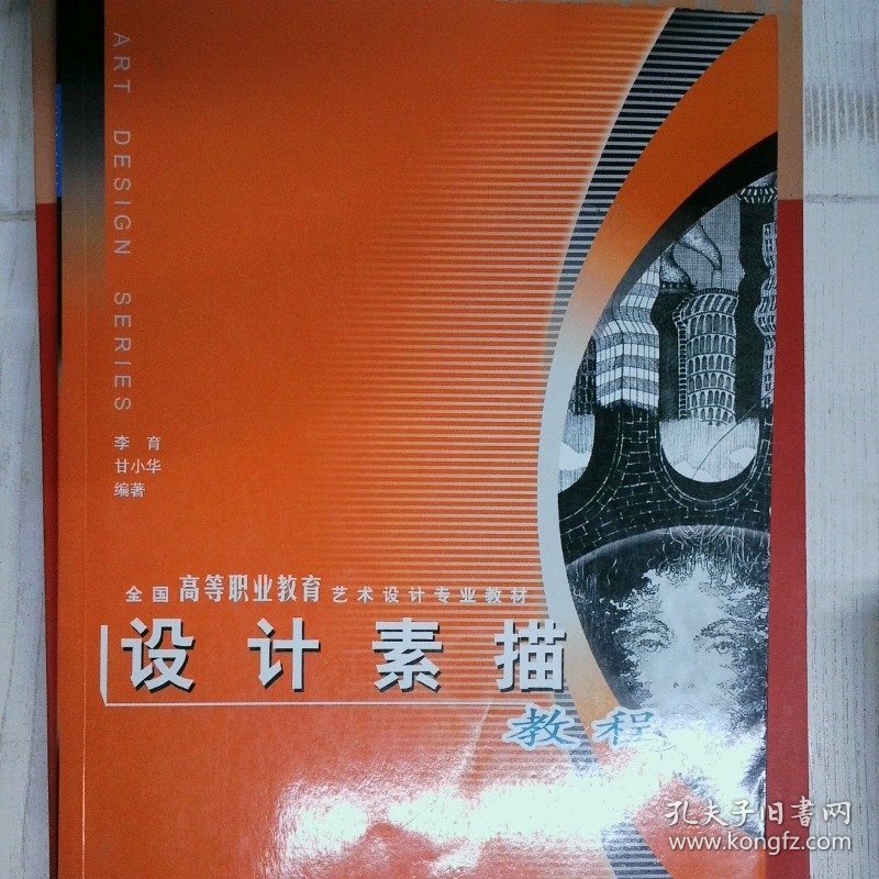 高温消毒发货 设计素描教程  全国高职高专艺术设计专业教材 李育，甘小华编著 西南师范大学出版社 李育，甘小华编著 西南师范大学出版社