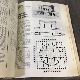 CONSTRUCTION MODERNE  Vol.82No1-6  1966Index.现代建筑1966年双月刊合订本1-6+索引一册全法文版）