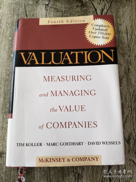 Valuation：Measuring and Managing the Value of Companies, Fourth Edition