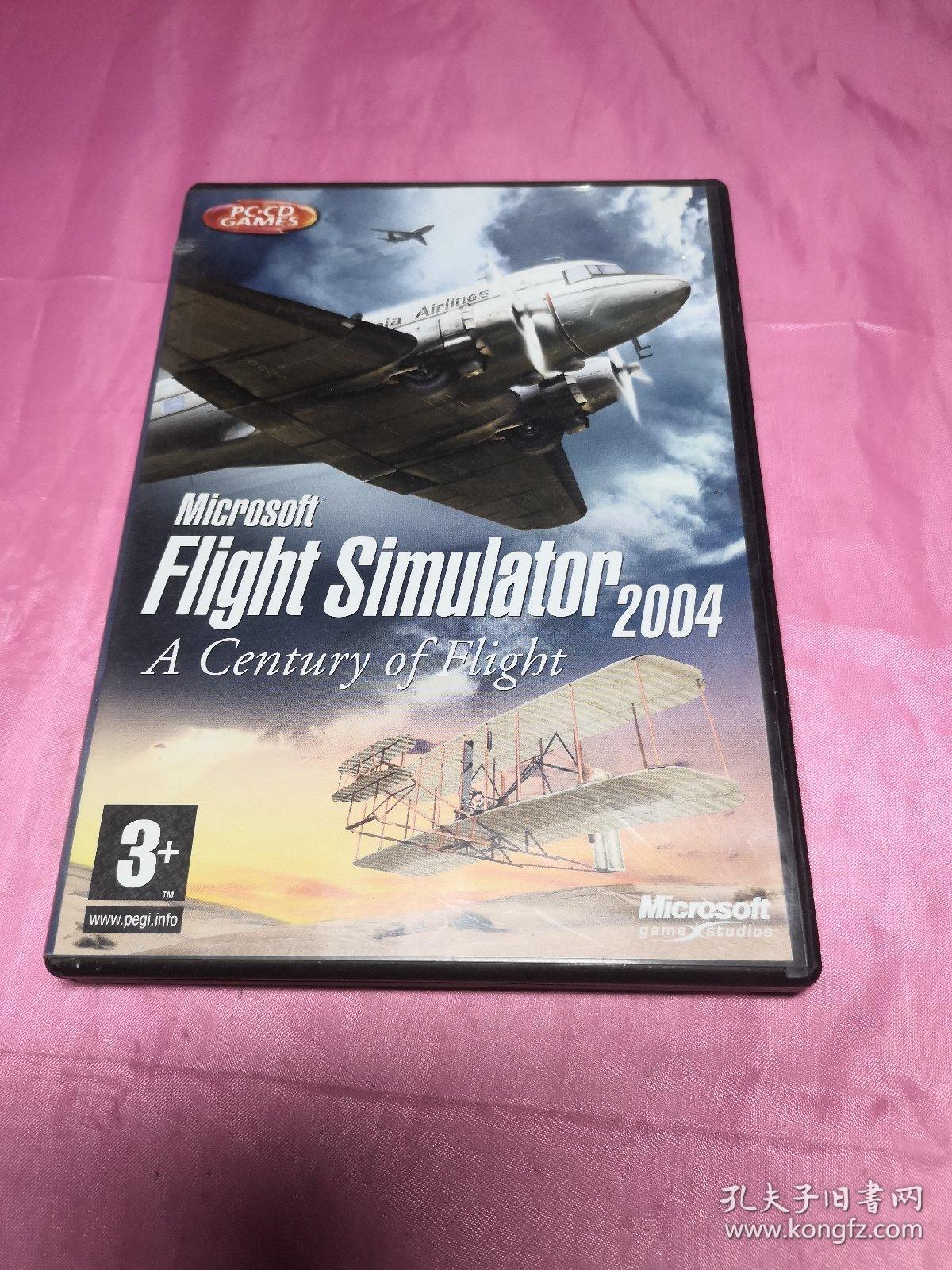 PC·CD GAMES：Microsoft Flight Simulator2004
A Century of Flight(4张CD+游戏说明书)3+TM