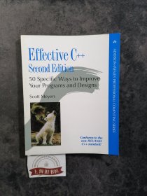 Effective C++：50 Specific Ways to Improve Your Programs and Design (2nd Edition)