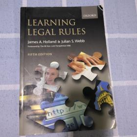 Learning legal rules