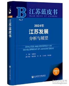 2024年江苏发展分析与展望