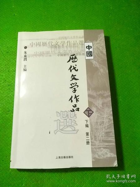 中国历代文学作品  下  （下编 第2册）