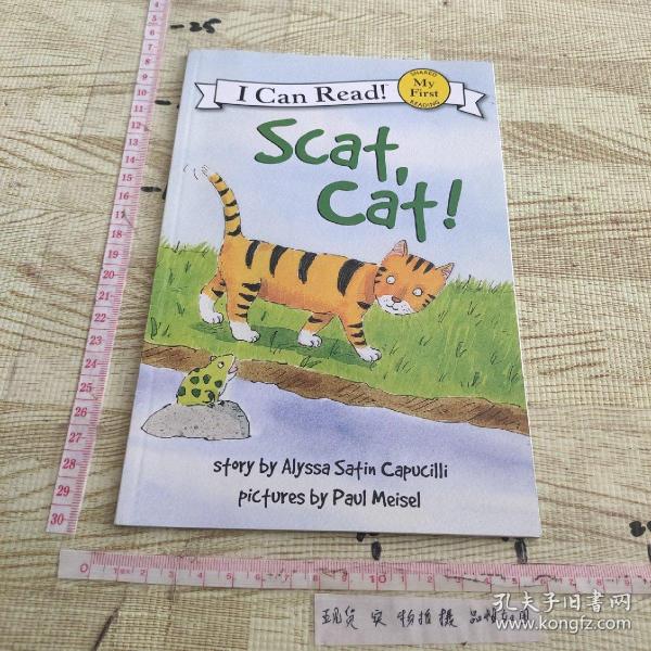 Scat, Cat! (My First I Can Read)  猫咪，走开  