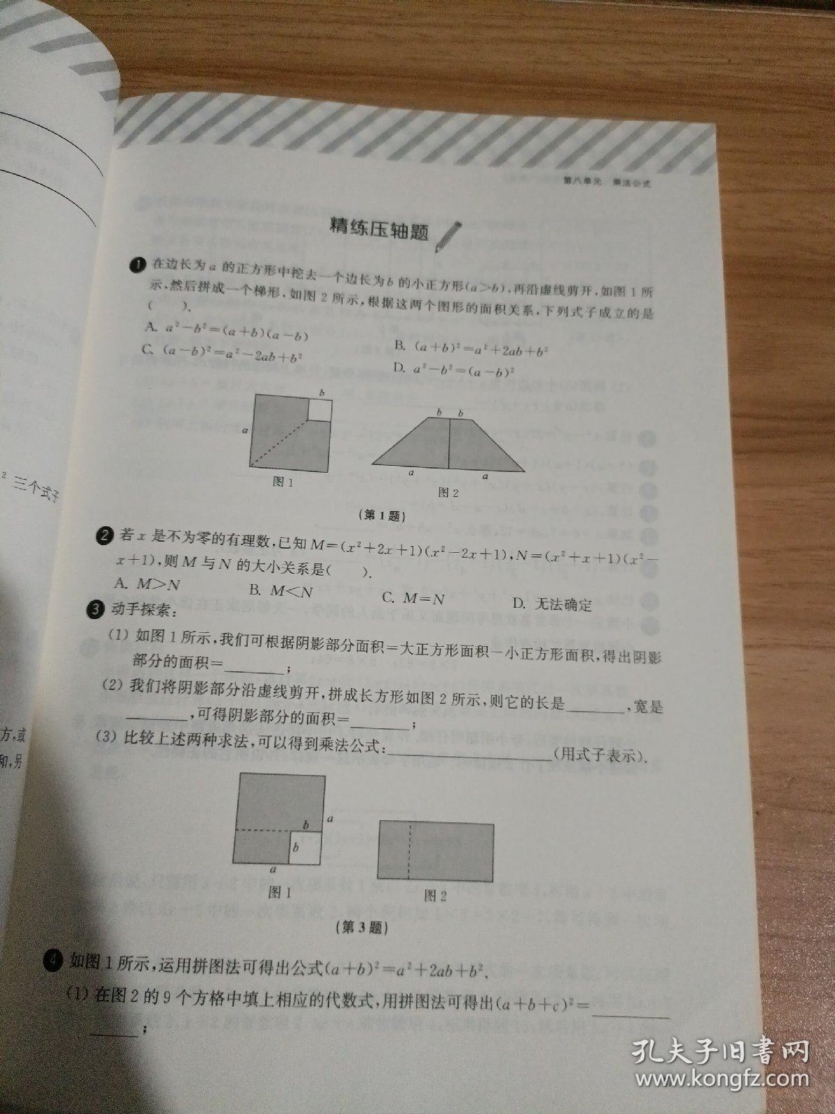 初中数学压轴题精讲精练.八年级