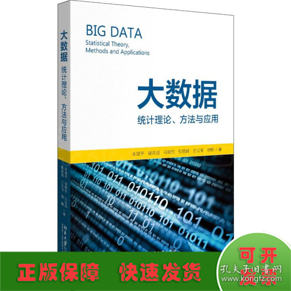 大数据统计理论、方法与应用