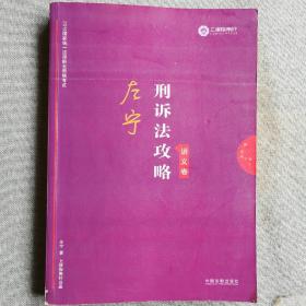 司法考试2019 上律指南针 2019国家统一法律职业资格考试：左宁刑诉法攻略·讲义卷