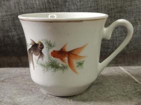 #23031703，金玉满堂小茶杯，品如图。