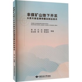 非煤矿山地下开采水患灾害监测预警及防治技术